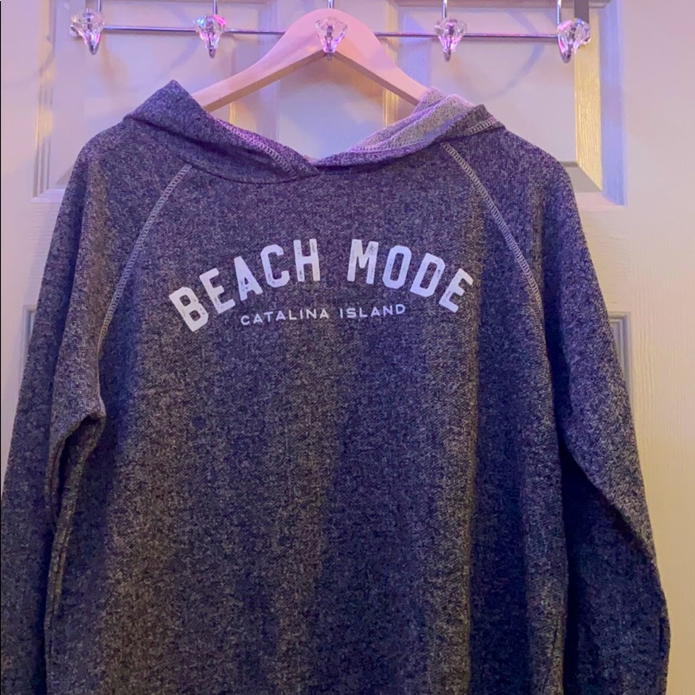 Catalina Island sweatshirt w hood